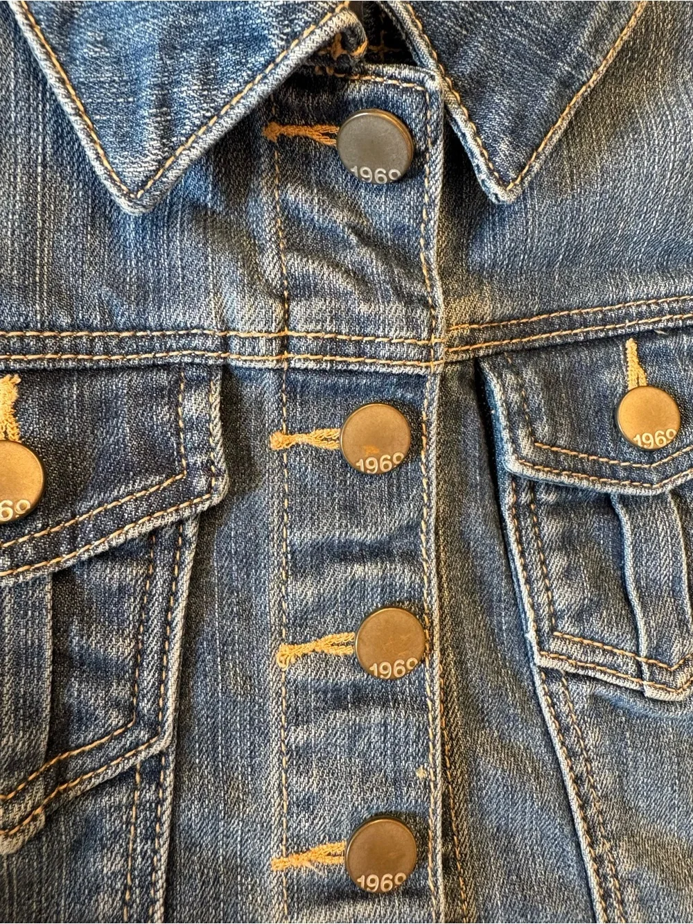 GAP Classic Denim Jean Jacket for Toddlers Medium Wash 100% Cotton 3T